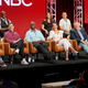 The cast and creator of Brooklyn Nine-Nine at the 2018 Television Critics Association summer press tour